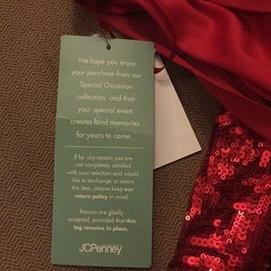 Scarlett Dresses - Red sparkle evening dress Scarlett Dresses - Red sparkle evening dress
